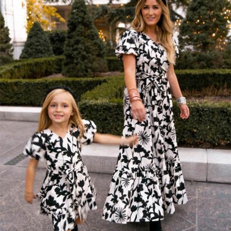 sd-17881 mother and daughter dress